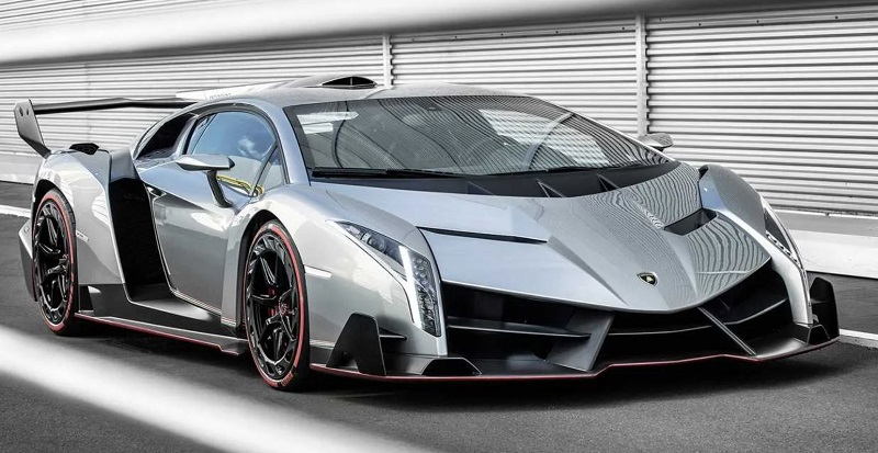 liste top voiture luxe 2023 du monde  la Lamborghini Veneno